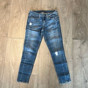 Skinny cropped Levi’s Jeans